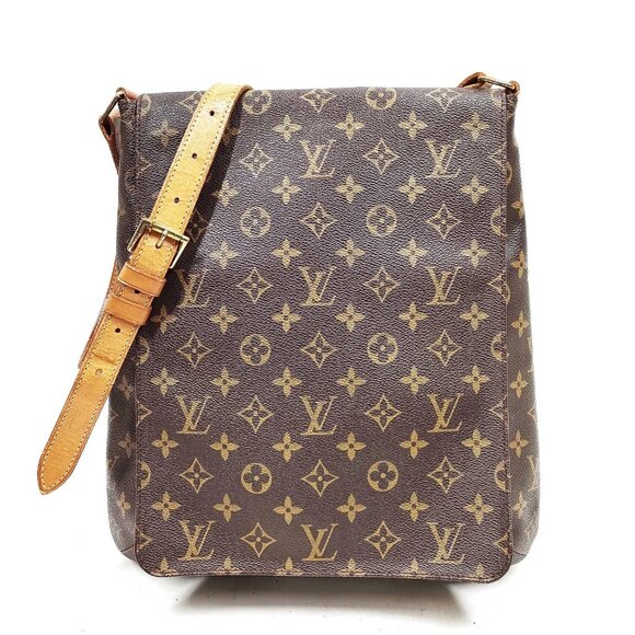Authentic Louis Vuitton Musette Brown Monogram Shoulder Bag LCMON293-121525 - Picture 1 of 9